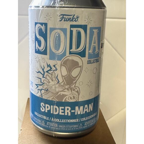 Funko Other - Funko Vinyl Soda: Marvel - Spider-Man (Chase) Amazon (Exclusive) NEW SEALED